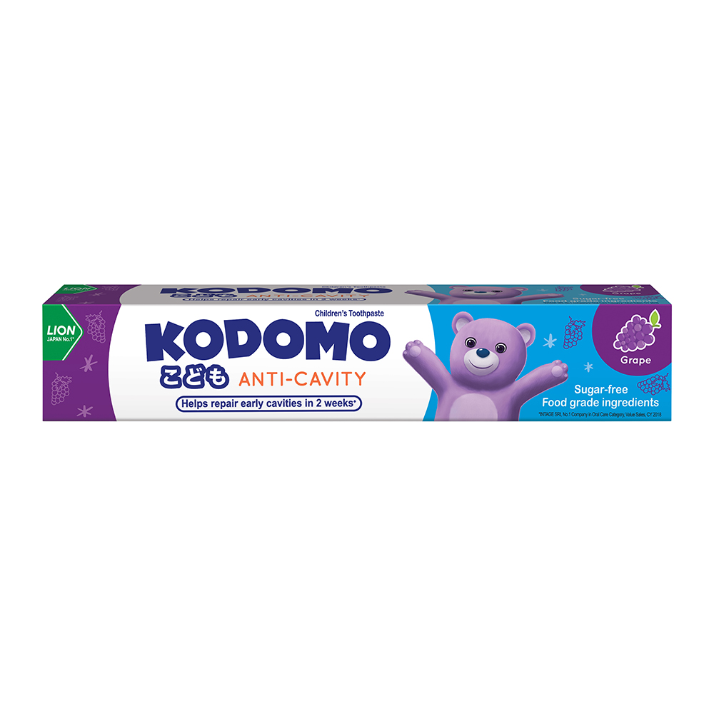 Kodomo toothpaste best sale ingredients